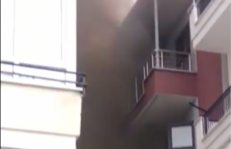 Alanya'da korkutan yangın