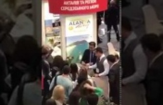 Alanya standında izdiham yaşandı