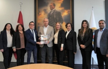 HOTED'den başkan Özçelik'e ziyaret