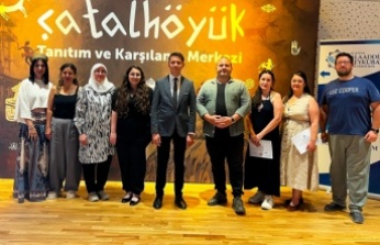 Çatalhöyük’te ALKÜ imzalı seramik sergisi!