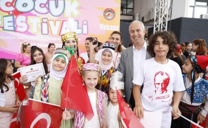 6. Alanya Uluslararası Çocuk Festivali başladı
