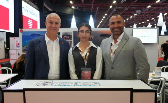 ATF'de genç gönüllü Alanya'yı anlattı