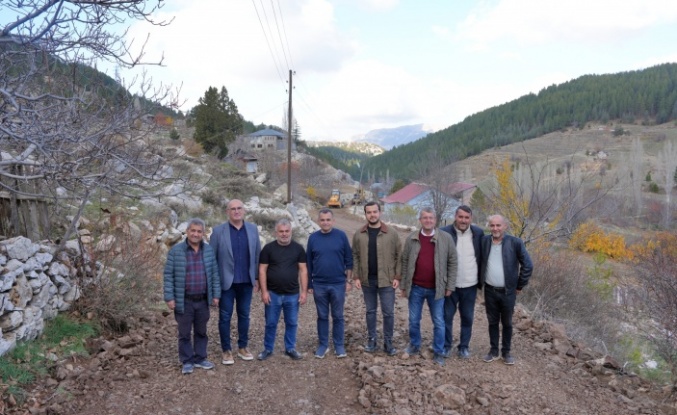 Çamlıcada asfalt hazırlığı