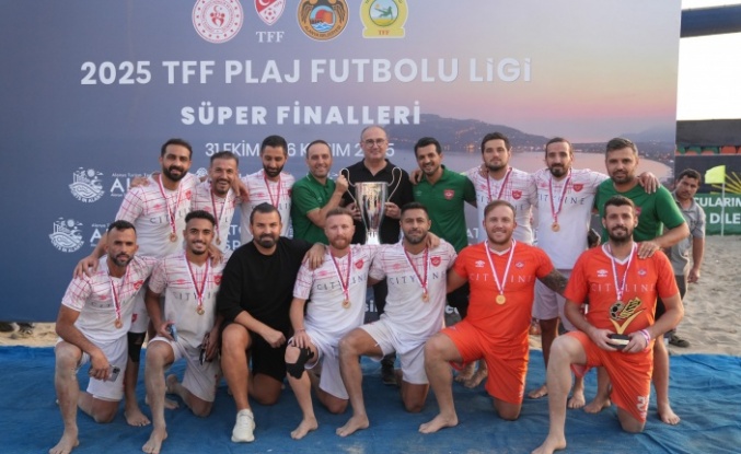 Cityline Alanya Belediyespor Türkiye şampiyonu oldu