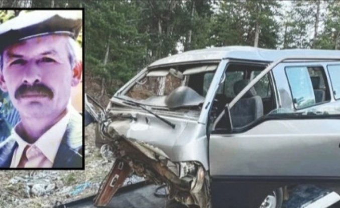 Yayla yolunda kaza; 1 ölü, 1 ağır yaralı var