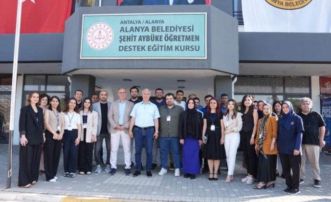 Alanya Belediyesi'nden eğitime önemli destek