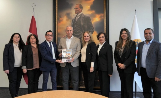 HOTED'den başkan Özçelik'e ziyaret