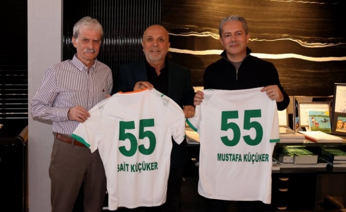 Küçüker'e teşekkür ziyareti