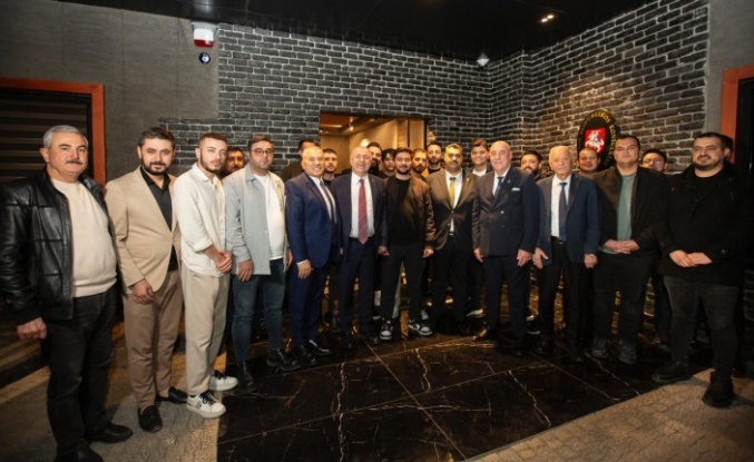 Ümit Özdağ'dan Mehmet Şahin'e hayırlı olsun ziyareti