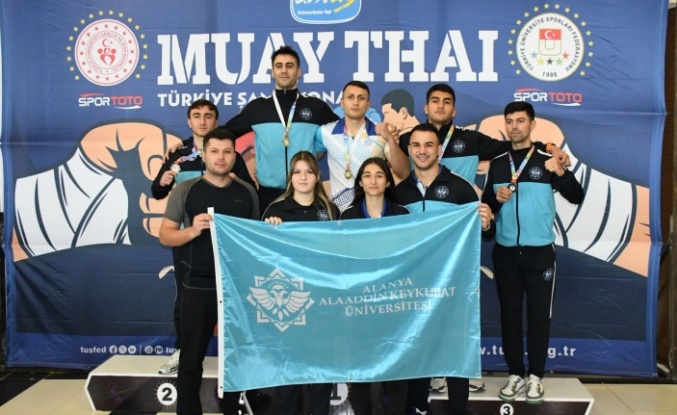 ALKÜ, Muay Thai şampiyonasına damga vurdu