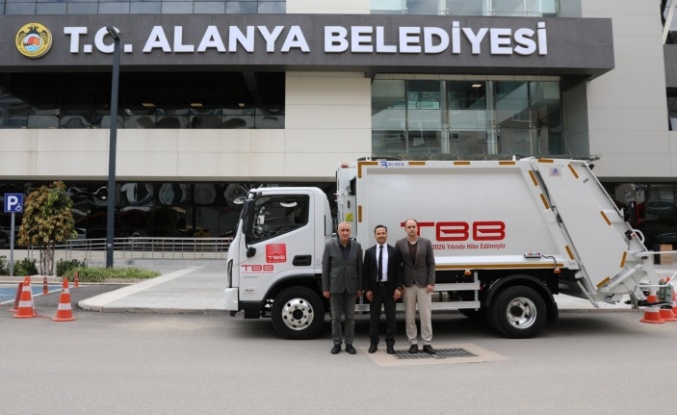 Alanya Belediyesine yeni araç