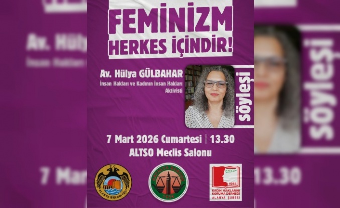 Alanyalı kadınlar söyleşiye davetli