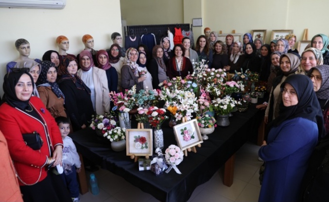 Yılın ilk el sanatları sergisi açıldı