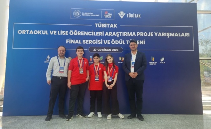 Alanyalı öğrencilerin mavi yuvası Türkiye üçüncüsü oldu
