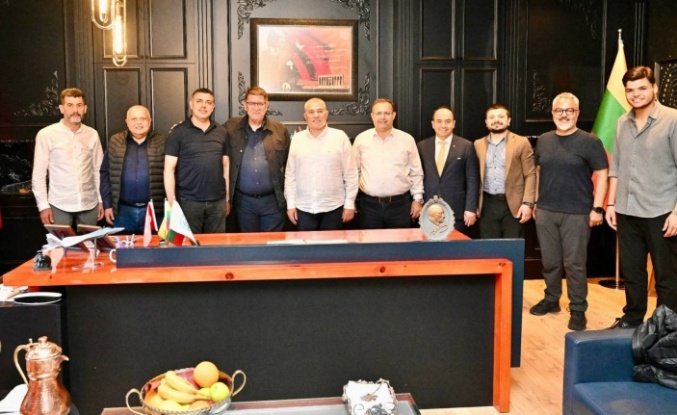 Dere ve ekibinden Şahin'e ziyaret