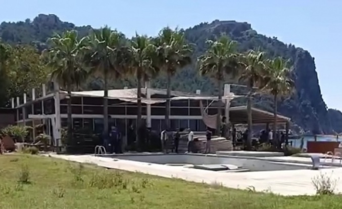 İhale krizi sürüyor! Occo Beach ortakları bıçakla birbirine girdi
