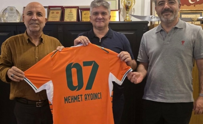 Alanyaspor’dan Mehmet Aydıncı’ya teşekkür ziyareti!