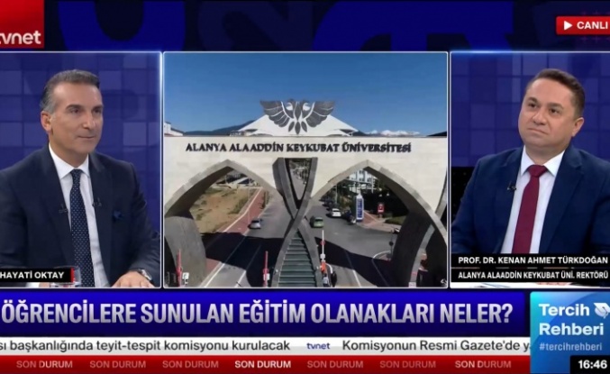 Türkdoğan: “Önce kendinizi keşfedin, sonra bölüm seçin!”