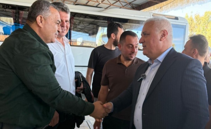 Batı Alanya halcileri de Eray Erdem dedi