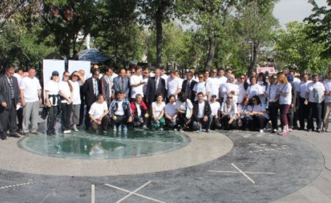 Konya'da “dünya Sağlık İçin Hareket Et Günü” Yürüyüşü 