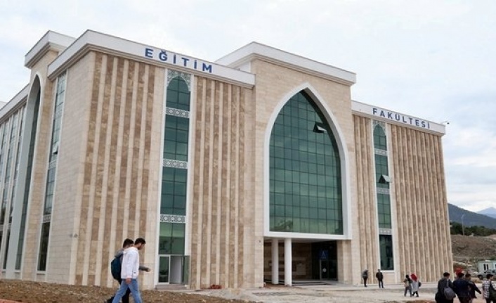 alku egitim fakultesi binasi hizmete girdi