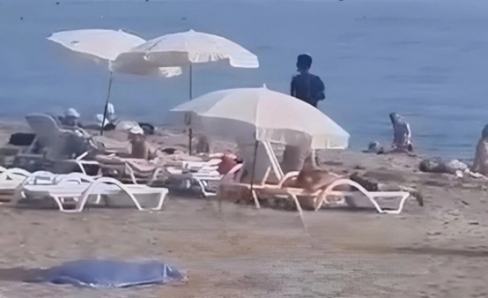 Alanya'nın ünlü plajında ceset paniği
