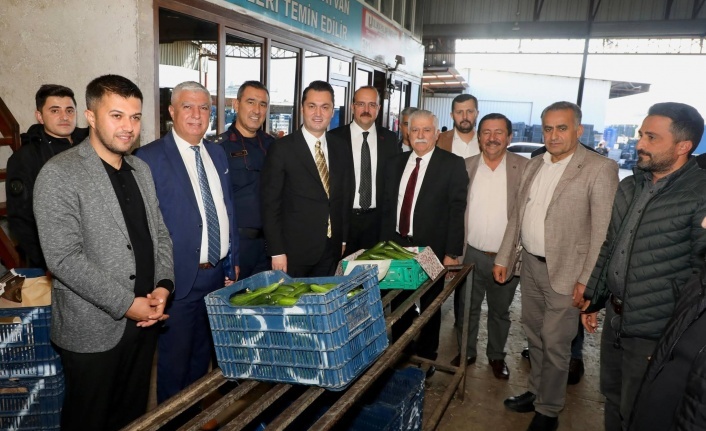 Kaymakam Öztürk'e hal brifingi