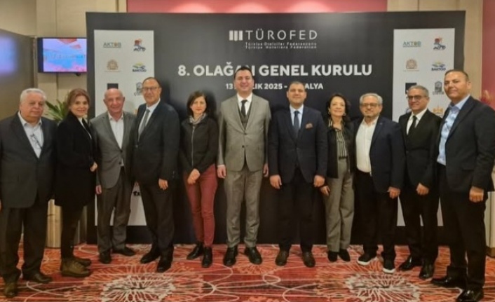 TÜROFED'de Alanya’dan 3 isim