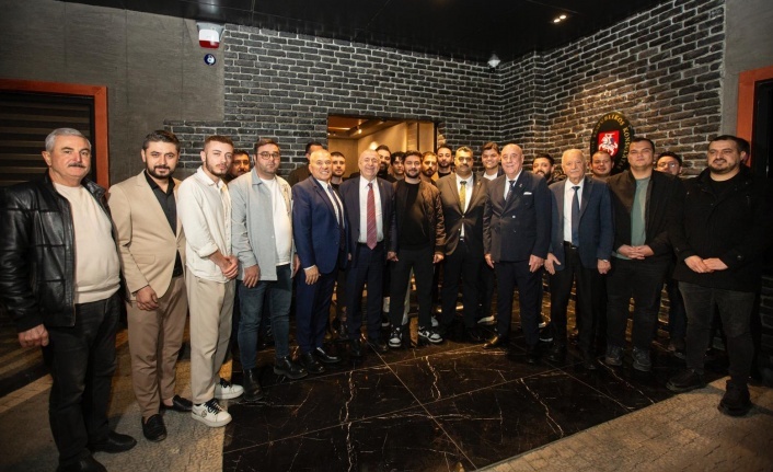 Ümit Özdağ'dan Mehmet Şahin'e hayırlı olsun ziyareti