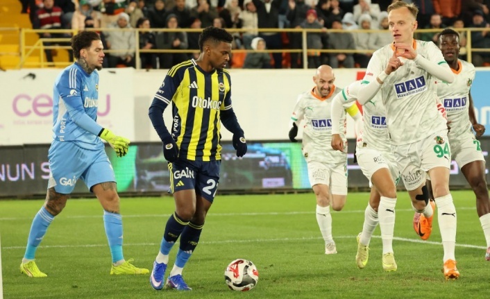Alanyaspor'un Fenere gücü yetmedi