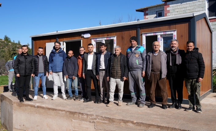 İhtiyaç sahibi vatandaşa konteyner desteği