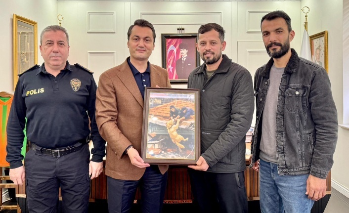 Kaymakam Öztürk'den Paşanın kahramanlarına teşekkür