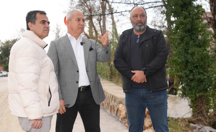 Yağış sonrası hasarlar gideriliyor