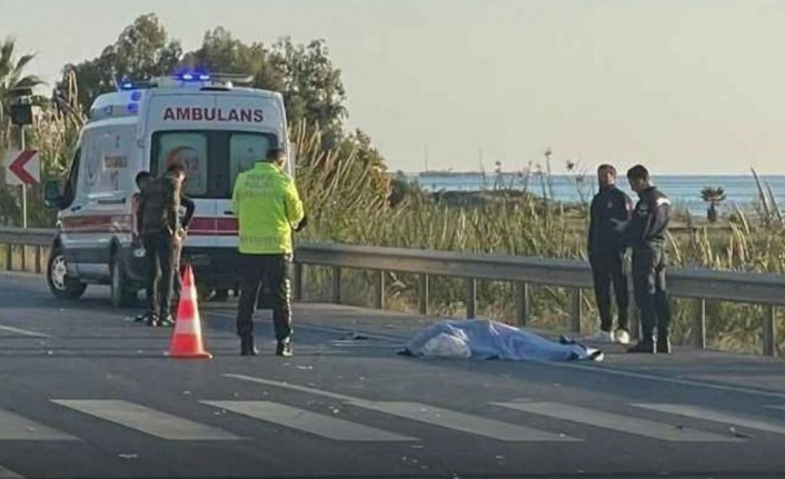 Alanya'da bisiklet kazası; 1 ölü var