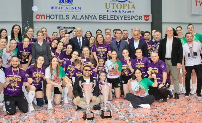 Alanya'da Sultanlar Ligine yükseldiler