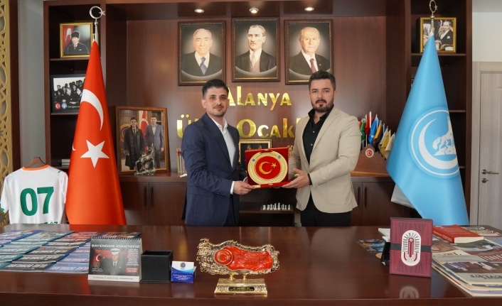 EMŞAV'dan Alanya Ülkü Ocakları'na hayırlı olsun ziyareti
