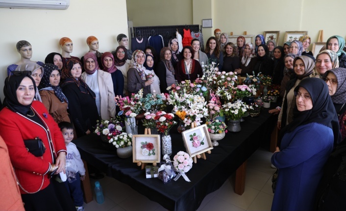 Yılın ilk el sanatları sergisi açıldı