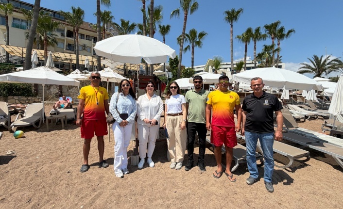 Alanya'da mavi bayrak denetimi başladı