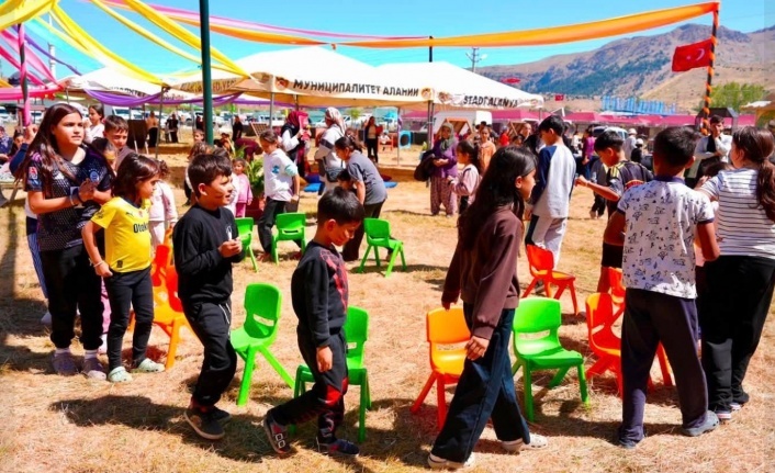 Gökbel Festivali’nde çocuk etkinlik alanı kapılarını açtı!