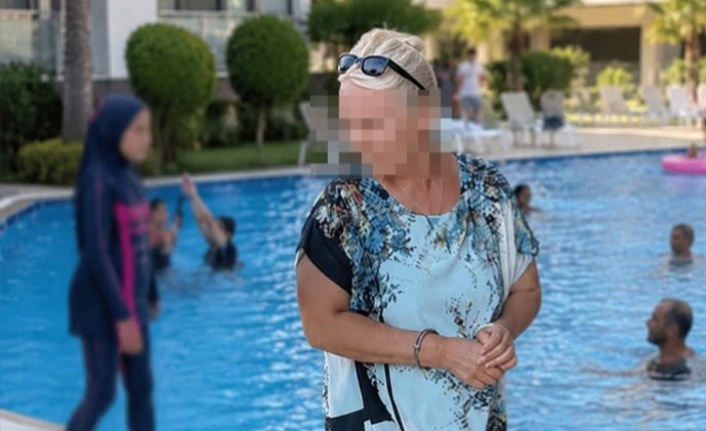 Alanya'da havuzda haşema yasağı getiren Rus kadın yönetici tutuklandı
