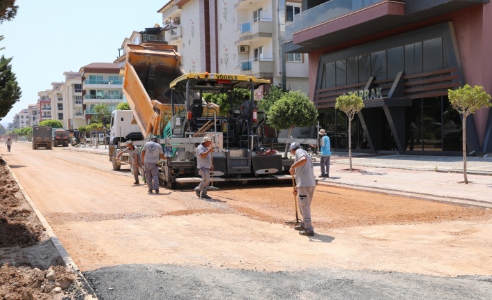 Kestel’de İsa Küçülmez Caddesi’nde çalışmalar sürüyor!