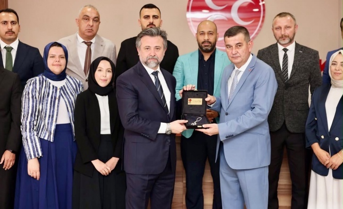 MHP Alanya teşkilatından il başkanlığına ziyaret!