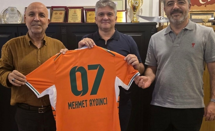Alanyaspor’dan Mehmet Aydıncı’ya teşekkür ziyareti!