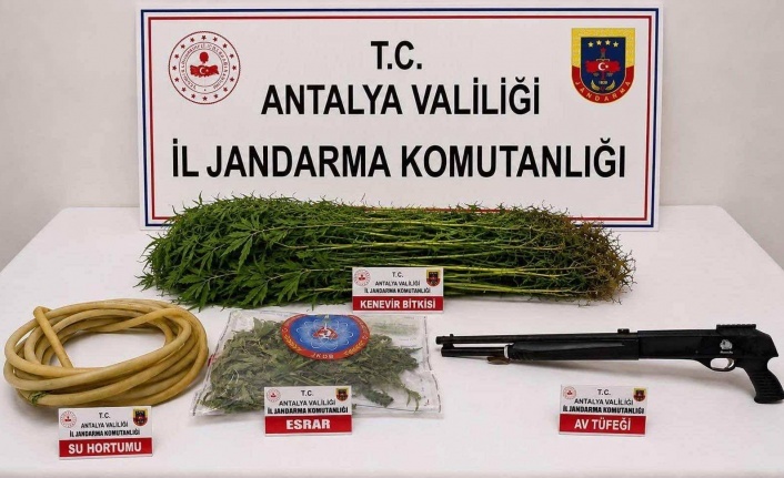 Alanya’da uyuşturucu operasyonu!