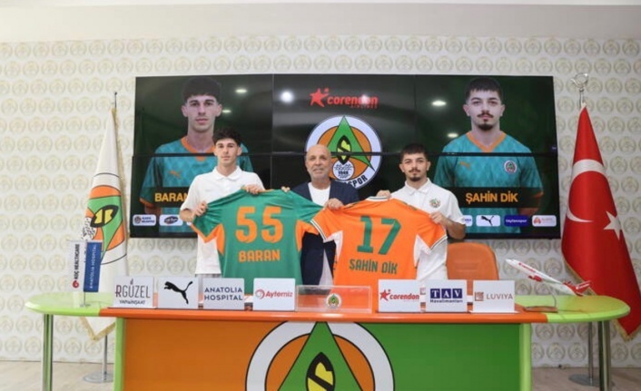 Alanyaspor'da iki yeni transfer!