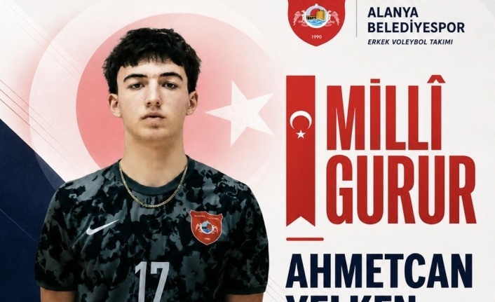Alanya Belediyespor’un milli gururu!
