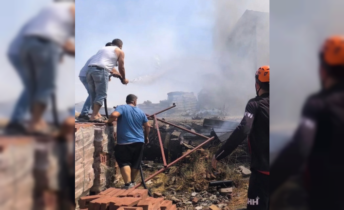 Alanya'da korkutan orman yangını söndürüldü!