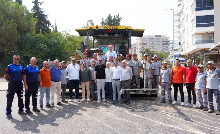 Kestel’de asfalt 9 gün önceden tamamlandı!