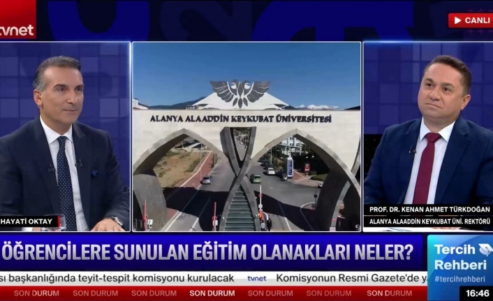 Türkdoğan: “Önce kendinizi keşfedin, sonra bölüm seçin!”