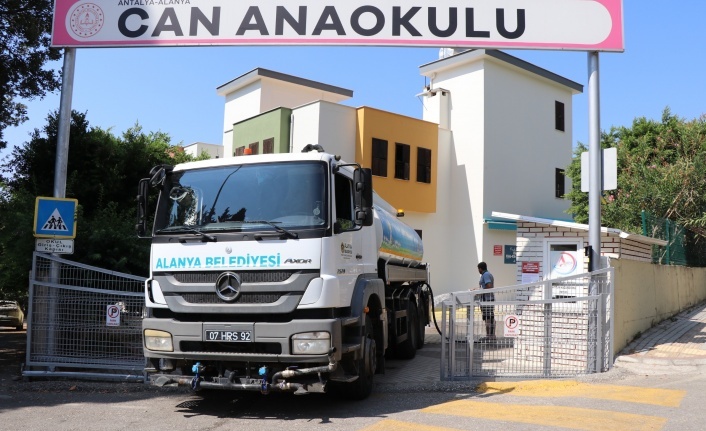 Alanya’da okullar yeni eğitim yılına hazırlanıyor!